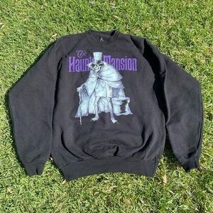 The Haunted Mansion Black Sweater